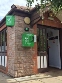 North Petherton Defibrillator Installation